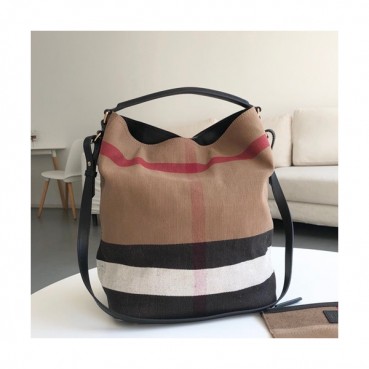 [베이직 디자인]Burberry Ashby Bucket Tote Shoulder Bag,34CM - 버버리 애쉬비 버킷 토트 숄더백,BURB0164,34CM,블랙