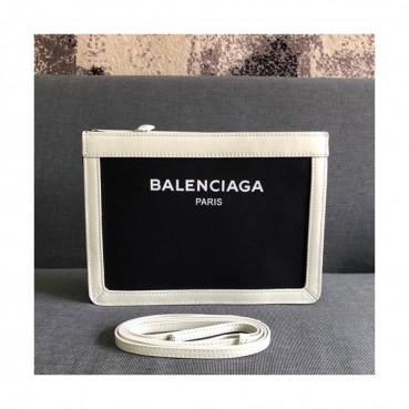 Balenciaga Canvas Clutch Shoulder Bag,26CM - 발렌시아가 캔버스 클러치 숄더백,BGB0268,26CM,블랙