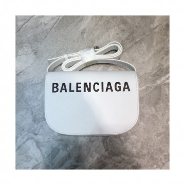 Balenciaga 2019 Ville Day Leather Shoulder Bag,19CM - 발렌시아가 2019 빌 데이 레더 숄더백,BGB0265,19CM,화이트
