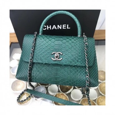 [매장판]Chanel 2019 Chain Handle Shoulder Bag,29CM - 샤넬 2019 체인 핸들 숄더백,CHAB0659,29CM,그린