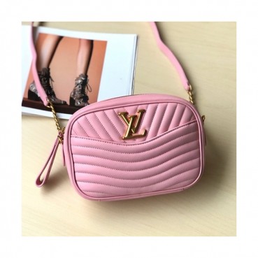 [귀여움 가득~]Louis Vuitton 2019 Leather New Wave Camera Shouder Bag,21.5cm - 루이비통 2019 레더 뉴웨이브 카메라 숄더백 ,M53863,LOUB1190,21.5cm,핑크