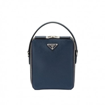 Prada 2019 Brique Saffiano Shoulder Bag,20CM - 프라다 2019 브리크 사피아노 남성용 숄더백,2VH066