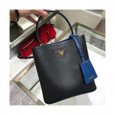 Prada 2019 Double Saffiano Tote Shoulder Bag,23cm - 프라다 2019 여성용 두블레 사피아노 토트 숄더백 ,1BA212