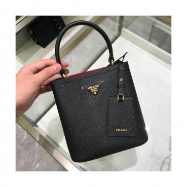 [매장판]Prada 2019 Double Small Saffiano Tote Shoulder Bag,18cm - 프라다 2019 여성용 두블레 스몰 사피아노 토트 숄더백 ,1BA217