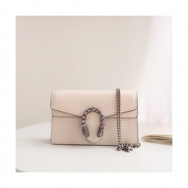 Gucci Dionysus Women Super Mini Shoulder Bag,16.5CM - 구찌 디오니소스 여성용 슈퍼 미니 숄더백 476432,GUB0526 ,16.5cm,화이트