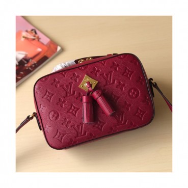 Louis Vuitton Saintonge Camera Shoulder Bag,22cm - 루이비통 생통주 카메라 숄더백 M44606,LOUB1178 ,22cm,다크레드