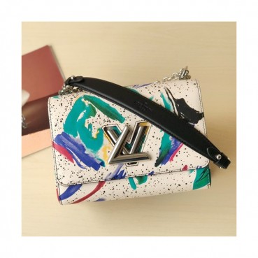 Louis Vuitton 2019 Leather Twist Shouder Bag,23cm - 루이비통 2019 레더 트위스트 숄더백 ,M50280,LOUB1170,23cm,화이트