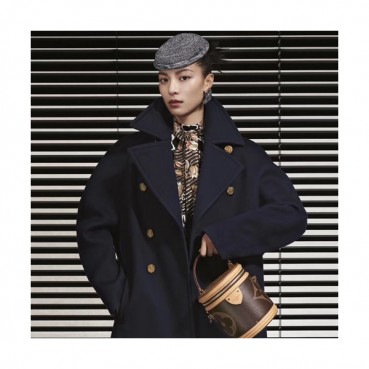 Louis Vuitton 2019 Vanity Bucket Tote Shoulder Bag,15cm - 루이비통 2019 베니티 여성용 버킷 토트 숄더백,M43986,LOUB1131 ,15cm,브라운