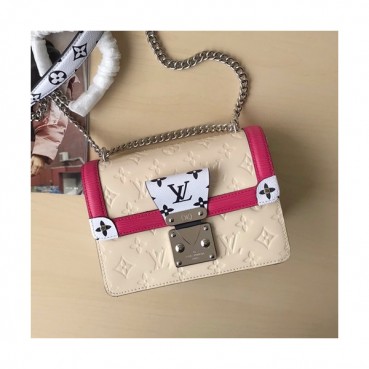 Louis Vuitton 2019 Wynwood Monogram Vernis Shoulder Bag,21cm - 루이비통 2019 윈우드 모노그램 베르니 숄더백 M90445,LOUB1126 ,21cm,연베이지