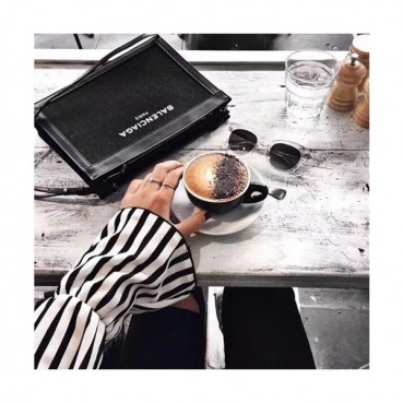 Balenciaga Canvas Clutch Shoulder Bag,26CM - 발렌시아가 캔버스 클러치 숄더백,BGB0087,26CM,블랙