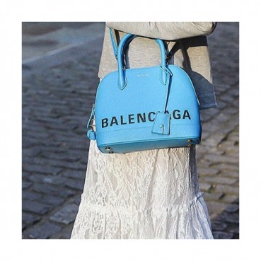 Balenciaga 2019 Ville Top Handle Shoulder Bag,18/26CM - 발렌시아가 2019 빌 탑 핸들 숄더백,BGB0073,18/26CM,스카이블루