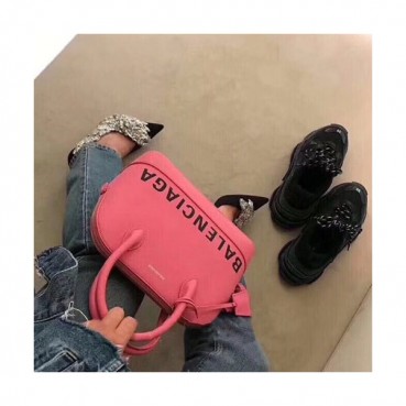 Balenciaga 2019 Ville Top Handle Shoulder Bag,18/26CM - 발렌시아가 2019 빌 탑 핸들 숄더백,BGB0072,18/26CM,핑크