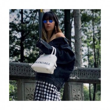 Balenciaga 2019 Ville Top Handle Shoulder Bag,18/26CM - 발렌시아가 2019 빌 탑 핸들 숄더백,BGB0067,18/26CM,화이트