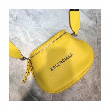 [러블리]Balenciaga 2019 Leather  Shoulder Bag,24CM - 발렌시아가 2019 남여공용 레더 숄더백,BGB0017,24CM,옐로우