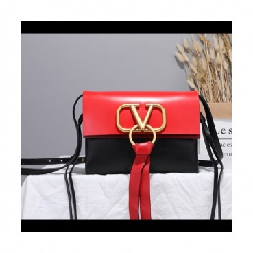 Valentino 2019 V-ring Leather Mini Shoudler Bag,21CM 