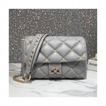 Valentino 2019 Leather Garavani CandyStud Small Chain Shoudler Bag,25CM - 발렌티노 2019 레더 가라바니 캔디스터드 스몰 체인 숄더백,0072