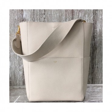 Celine Leather Sangle Shoulder Bag,33CM - 셀린느 레더 상글 숄더백 ,77427