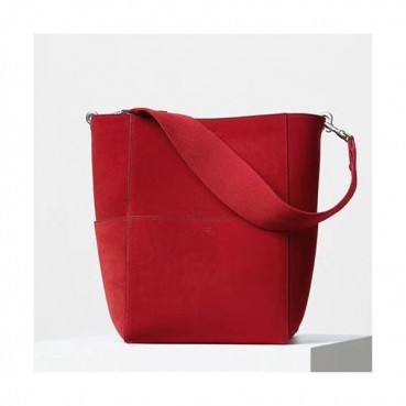 Celine Leather Sangle Shoulder Bag,33CM - 셀린느 레더 상글 숄더백 ,77427