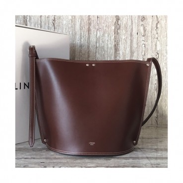 Celine Leather Bigbag Bucket Shoulder Bag,27CM - 셀린느 레더 빅백 버킷 숄더백 ,55423