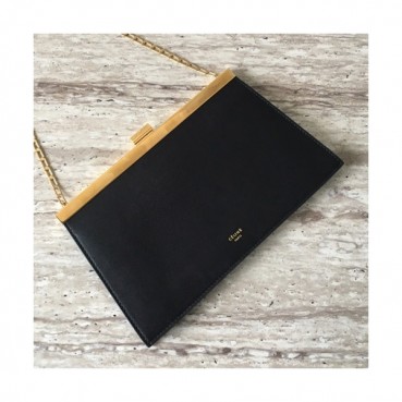 Celine Leather Chain Shoulder Bag,25CM - 셀린느 레더 여성용 체인 숄더백 ,83189