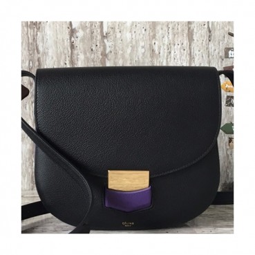 Celine Leather Trotteur Large Shoulder Bag,23CM - 셀린느 레더 트로터 라지 숄더백 ,77420