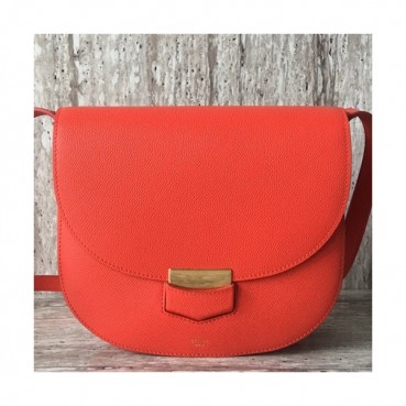 Celine Leather Trotteur Large Shoulder Bag,23CM - 셀린느 레더 트로터 라지 숄더백 ,77420