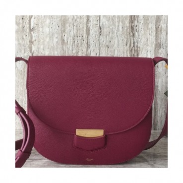 Celine Leather Trotteur Large Shoulder Bag,23CM - 셀린느 레더 트로터 라지 숄더백 ,77420