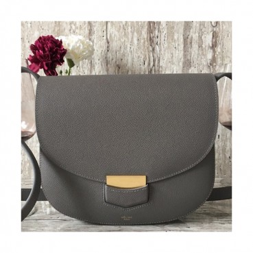 Celine Leather Trotteur Large Shoulder Bag,23CM - 셀린느 레더 트로터 라지 숄더백 ,77420