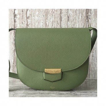 Celine Leather Trotteur Large Shoulder Bag,23CM - 셀린느 레더 트로터 라지 숄더백 ,77420