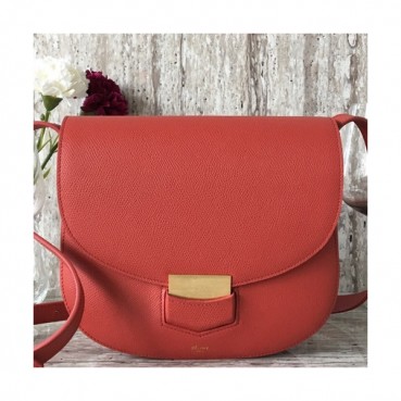 Celine Leather Trotteur Large Shoulder Bag,23CM - 셀린느 레더 트로터 라지 숄더백 ,77420