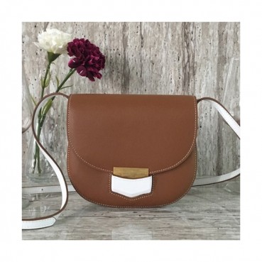 Celine Leather Trotteur Shoulder Bag,19CM - 셀린느 레더 트로터 숄더백 ,77425