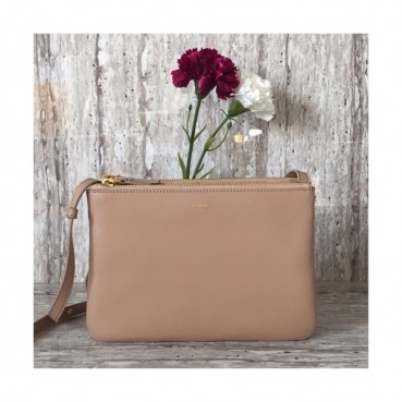 Celine Leather Trio Shoulder Bag,22/25CM - 셀린느 레더 트리오 여성용 숄더백 ,55420 / 55421 