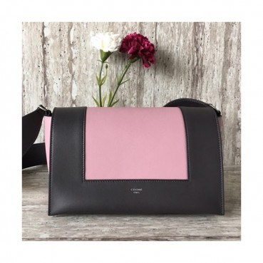 Celine Leather Frame Shoulder Bag,25CM - 셀린느 레더 프레임 여성용 숄더백 ,43343