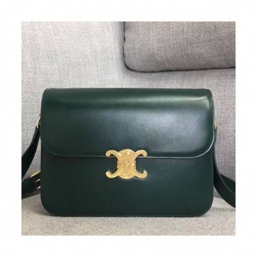 Celine 2019 Leather Women Large Shoulder Bag,24CM - 셀린느 2019 레더 여성용 라지 숄더백 ,187363
