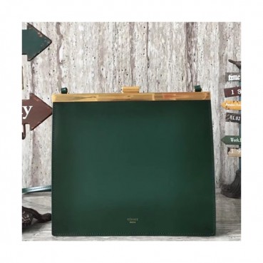 Celine Leather Shoulder Bag,23CM - 셀린느 레더 여성용 숄더백 ,90051 