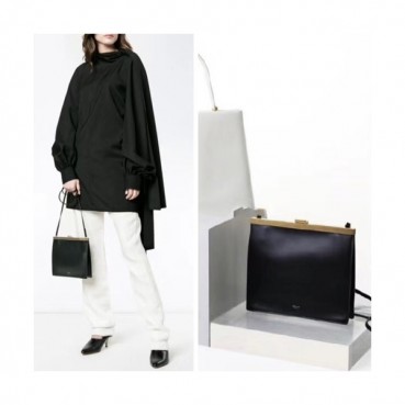 Celine Leather Shoulder Bag,23CM - 셀린느 레더 여성용 숄더백 ,90051 