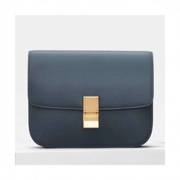Celine Leather Classic Box Shoulder Bag,24CM - 셀린느 레더 클래식 박스 숄더백 ,11045