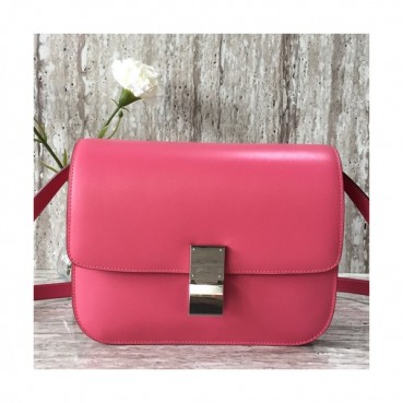 Celine Leather Classic Box Shoulder Bag,24CM - 셀린느 레더 클래식 박스 숄더백 ,11045