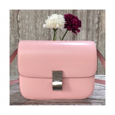 Celine Leather Classic Box Shoulder Bag,24CM - 셀린느 레더 클래식 박스 숄더백 ,11045