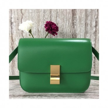 Celine Leather Classic Box Shoulder Bag,24CM - 셀린느 레더 클래식 박스 숄더백 ,11045