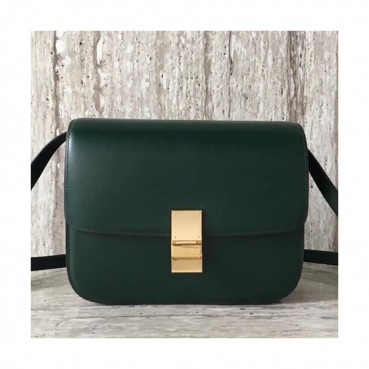 Celine Leather Classic Box Shoulder Bag,24CM - 셀린느 레더 클래식 박스 숄더백 ,11045