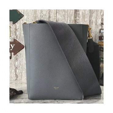 Celine Leather Sangle Small Shoulder Bag,25CM - 셀린느 레더 상글 스몰 숄더백 ,77426