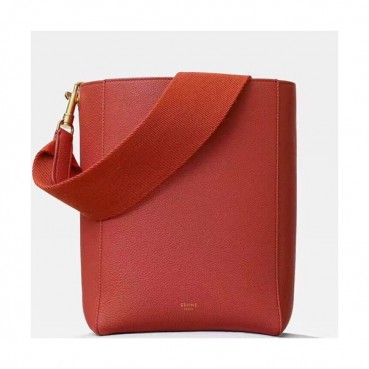 Celine Leather Sangle Small Shoulder Bag,25CM - 셀린느 레더 상글 스몰 숄더백 ,77426