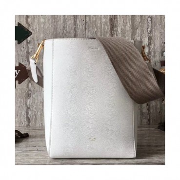 Celine Leather Sangle Small Shoulder Bag,25CM - 셀린느 레더 상글 스몰 숄더백 ,77426