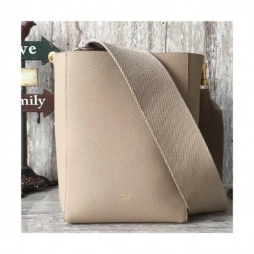 Celine Leather Sangle Small Shoulder Bag,25CM - 셀린느 레더 상글 스몰 숄더백 ,77426