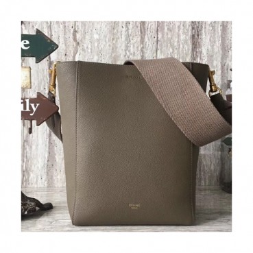 Celine Leather Sangle Small Shoulder Bag,25CM - 셀린느 레더 상글 스몰 숄더백 ,77426