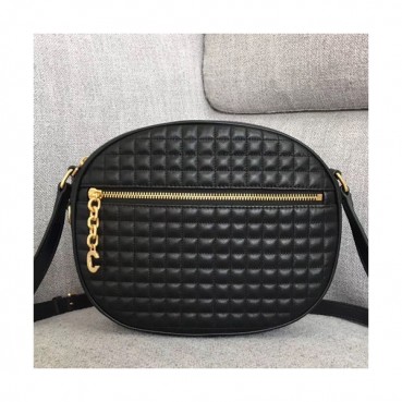 Celine 2019 Leather C Medium Shoulder Bag,24.5CM - 셀린느 2019 레더 C 참 미듐 숄더백 ,188353