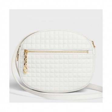 Celine 2019 Leather C Medium Shoulder Bag,24.5CM - 셀린느 2019 레더 C 참 미듐 숄더백 ,188353