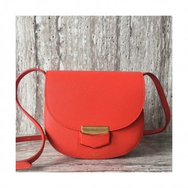 Celine Leather Trotteur Shoulder Bag,19CM - 셀린느 레더 트로터 숄더백 ,77425