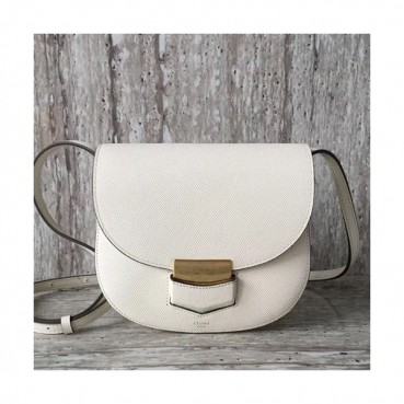 Celine Leather Trotteur Shoulder Bag,19CM - 셀린느 레더 트로터 숄더백 ,77425